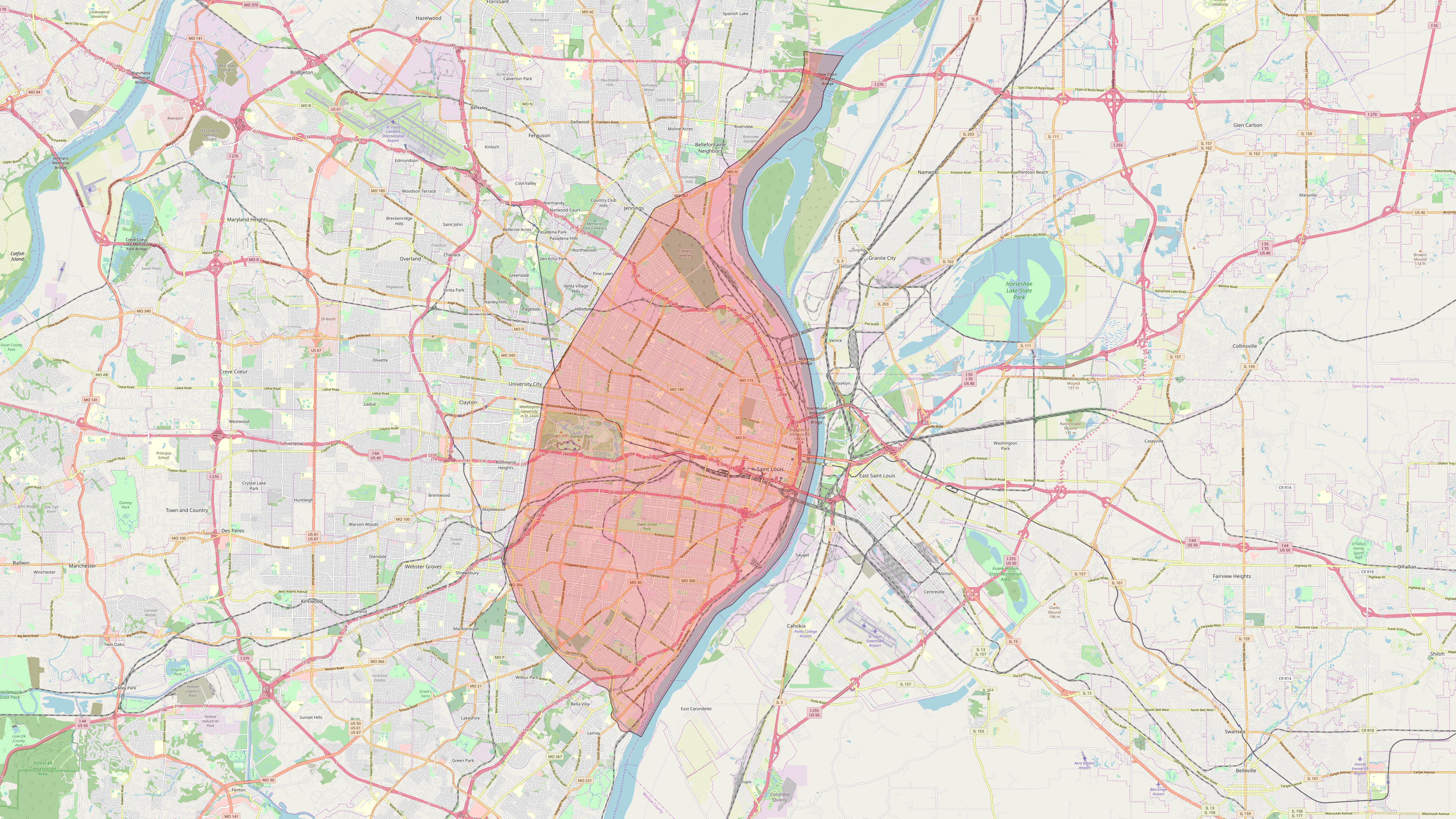 map-of-St. Louis-MO